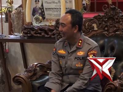 KADIV HUMAS POLRI ANJANGSANA KE JENDERAL POLISI PURN DA'I BACHTIAR JELANG HUT KE-74 HUMAS POLRI