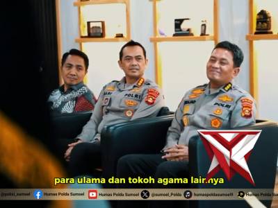 Kapolda Sumsel Perkuat Kolaborasi Bersama FKUB, MUI dan LDII untuk Jaga Kamtibmas