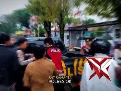 "POLRES OKI HADIR"
Sat Samapta Polres OKI