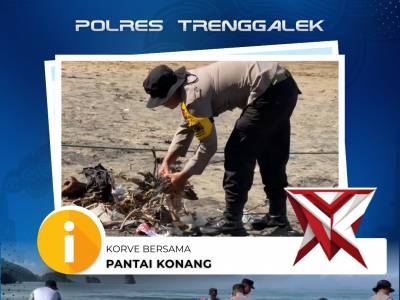 kurve bersama di kawasan Pantai Konang Trenggalek, - PoliceTube