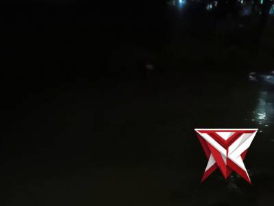 Patroi Debit Air di Dam Tameng Desa Padi, Kec. Gondang.