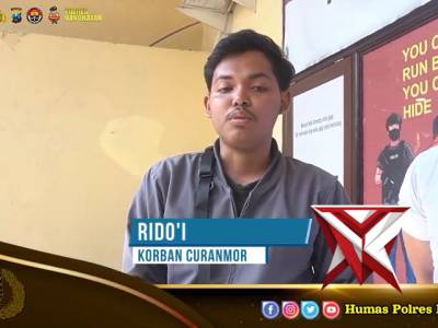 Penyerahan Barang Bukti Curanmor TKP Jalan Trunojoyo, Pejagan, Bangkalan - PoliceTube