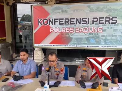Dua Kasus Besar Berhasil Diungkap Polres Badung, Tiga Residivis Dibekuk Saat Hendak Kabur