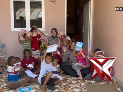 Lewat Edukasi Yang Penuh Kasih Subsatgas Si Ipar Operasi Rasaka Hadir Membimbing Mengajar