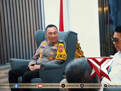 Kapolda Sumsel menerima langsung kunjungan kerja dari SKK Migas Wilayah Sumbagsel - PoliceTube