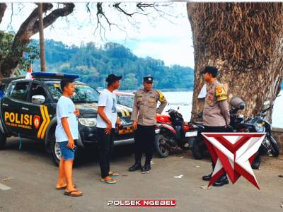 Polsek Ngebel Patroli Wisata Telaga Ngebel - PoliceTube