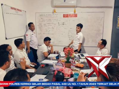 Satreskrim Polres Kerinci Bedah Pasal 449 KUHP Baru Guna Tingkatkan Profesionalisme Penyidik - PoliceTube
