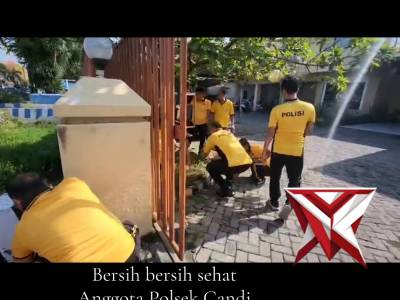 Bersih bersih sehat dengan Korve bersama - PoliceTube