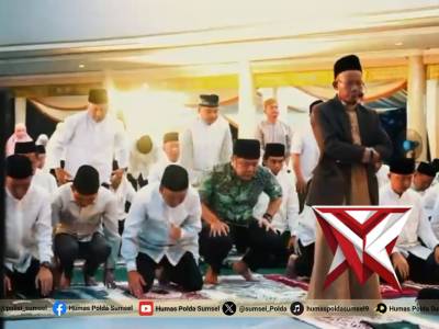 Safari Ramadhan Kapolda Sumsel ke wilkum Polres OKI - PoliceTube