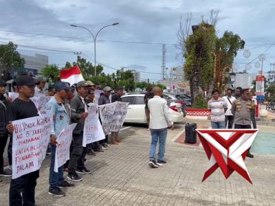 Pam Aksi Personil Polresta dan jajaran pada giat Aksi oleh Yayasan Lingkungan Hidup Semangat Bersama - PoliceTube