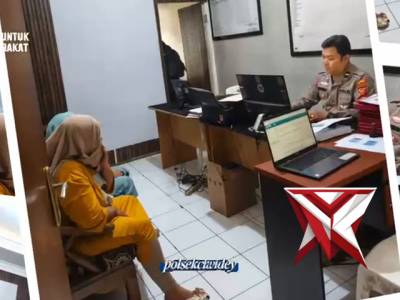 Polsek Ciwidey melaksanakan kegiatan pelayanan kepada masyarakat