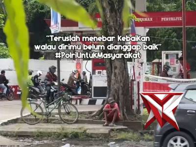 Terusla menebar kebaikan walaupun dirimu belum dianggap baik - PoliceTube