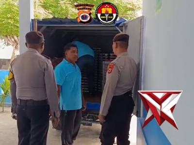 GIAT POLSEK TANIWEL TIMUR