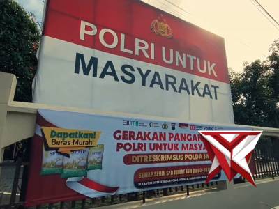 Ditreskrimsus Polda Jateng Melaksanakan kegiatan Gerakan Pangan Murah. Jumat (12/09/2025)