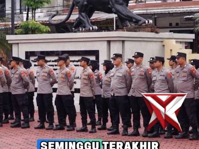 Kapolresta Bandung memimpin langsung kegiatan apel pagi yang diikuti oleh seluruh personel - PoliceTube
