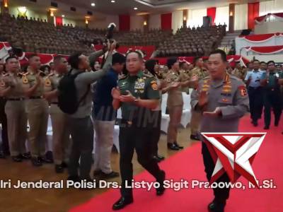 Kapolri Tekankan Sinergitas ke 2.000 Capaja TNI-Polri Hadapi Tantangan Bangsa