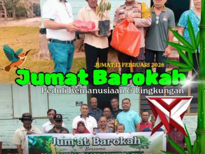 Jum'at Berkah Polsek Bukit Batu - PoliceTube