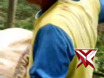 Bhabinkamtibmas Desa Cimenyan melaksanakan kegiatan sambang dan silaturahmi ke pengusaha jagung