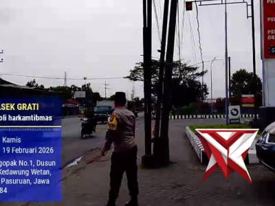 ANGGOTA POLSEK GRATI MELAKSANAKAN PATROLI ANTISIPASI 3C DI JL. RAYA NGOPAK - PoliceTube