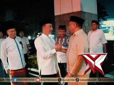 Lewat Safari Ramadhan, Kapolda Sumsel Pererat Sinergi Forkopimda dalam Penega - PoliceTube