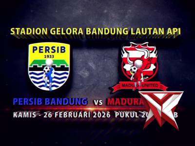 PENGAMANAN PERTANDINGAN SEPAK BOLA BRI SUPER LEAGUE ANTARA PERSIB BANDUNG VS MADURA UNITED
