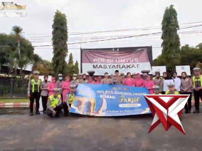 Berbagi Takjil On The Road Polres Probolinggo - PoliceTube
