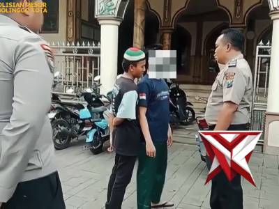 Penanganan warga yang marah - marah dengan disertai ancaman di Kel. Triwung Kidul Kec. Kademangan