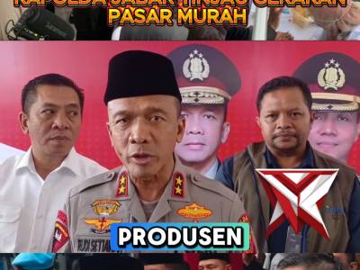 Kapolda Jawa Barat, Irjen Pol. Dr. Rudi Setiawan, S.I.K., S.H., M.H.. meninjau langsung pelaksanaan