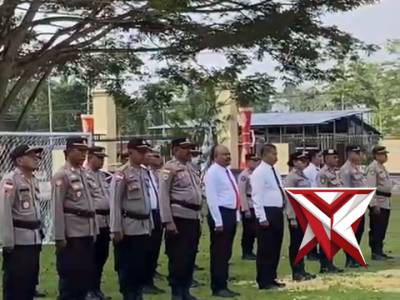 PENGHARGAAN PERSONIL POLSEK WARIS