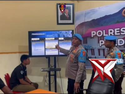 SOSIALISASI PAPARAN SUBBID WABPROF BIDPROPAM POLDA PAPUA OLEH SIE PROPAM POLRES TOLIKARA