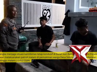 Patroli Malam Ramadhan demi Kedamean yang Aman & Nyaman