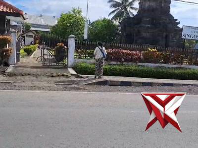 Kegiatan Jumat sehat Polsek Singosari Malang