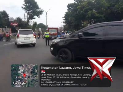 Lakukan Pelayanan Rutin Pengaturan Lalu Lintas di Pagi hari