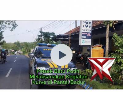 Polsek batu putih melaksanakan kurve di pantai badur - PoliceTube