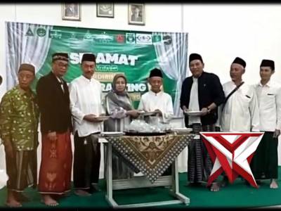 Peresmian gedung ranting NU di desa bndarkedungmulyo - PoliceTube