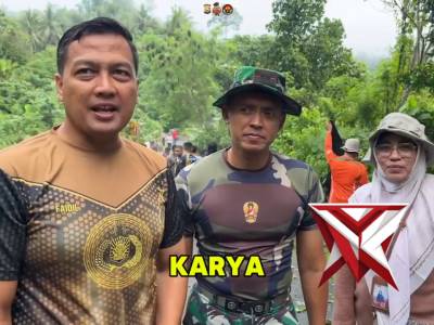 JUMAT BERSIH TNI-POLRI  DAN PEMERINTAH DAERAH