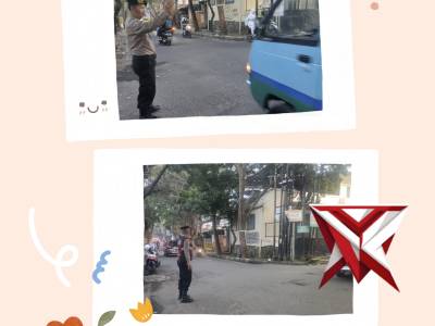 QR POLSEK SUKASARI LAKUKAN GIAT PROTAP YANMAS PAGI