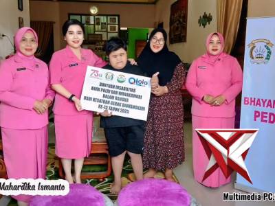 "Bhayangkari Peduli" Penyaluran Bantuan Disabilitas Anak Polri dan Bantuan Pendidikan Prestasi - PoliceTube