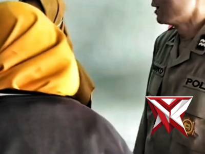 Giat patroli dan dialogis oleh anggota Polsek Mojowarno sampaikan himbauan kamtibmas