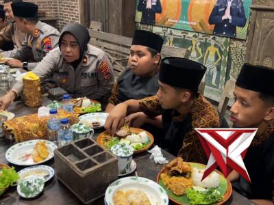 Safari Ramadhan Polres Sukoharjo bersama Media dan Anak Yatim