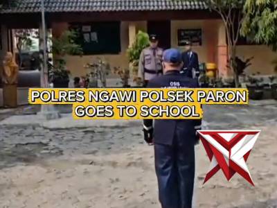 POLICE GO TO SCHOOL POLSEK PARON - PoliceTube