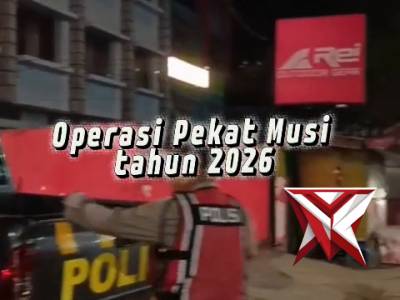 Operasi Pekat Musi tahun 2026 - PoliceTube