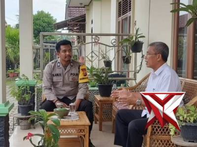 Giat Sambang Anggota Bhabinkamtibmas Polsek Ulu Ogan