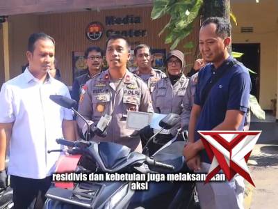 PENGEMBALIAN MOTOR KORBAN CURANMOR - PoliceTube