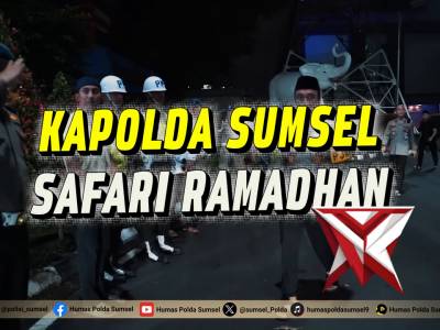 Polda Sumsel Gelar Safari Ramadhan 1447 H, Perkuat Sinergisitas Forkopimda