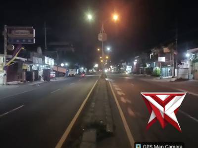 Antisipasi balap liar guna tercipta Siskamtibmas pada Dini hari di Daerah Hukum Polsek Lawang