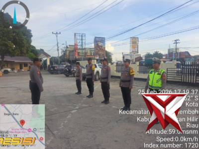 giat pengamanan pasar ramadhan oleh polsek bagan sinembah - PoliceTube