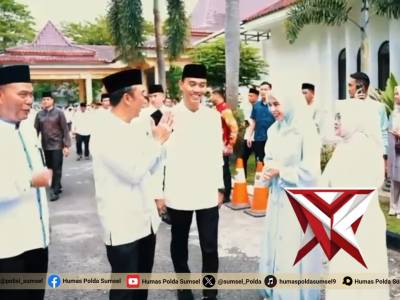 Safari Ramadan di OKI, Kapolda Sumsel Instruksikan Personel Optimalkan Pelayanan Publik - PoliceTube