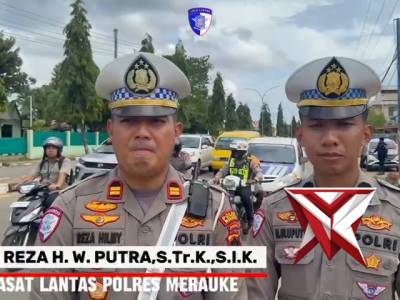 HARI KE EMPAT OPS KESELAMATAN CARTENZ 2026 POLRES MERAUKE