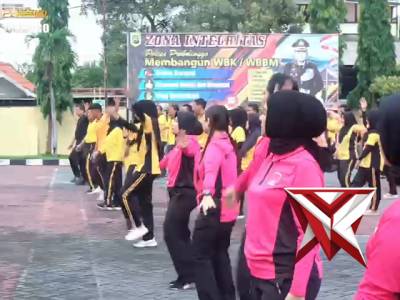 OLAHRAGA BERSAMA DAN COFFEE MORNING - PoliceTube